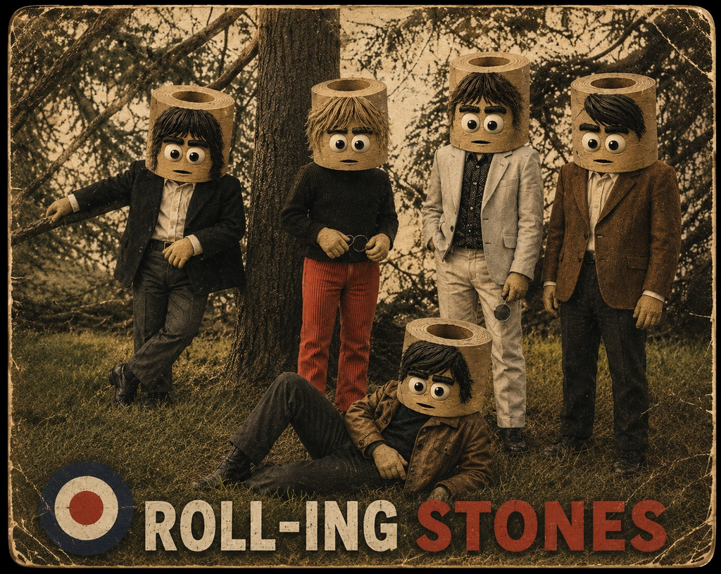 The Roll-ing Stones.....obvs!