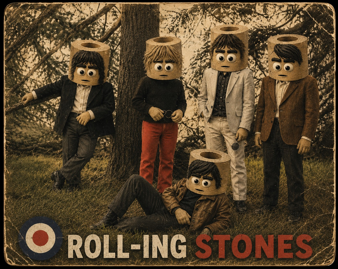 The Roll-ing Stones.....obvs!