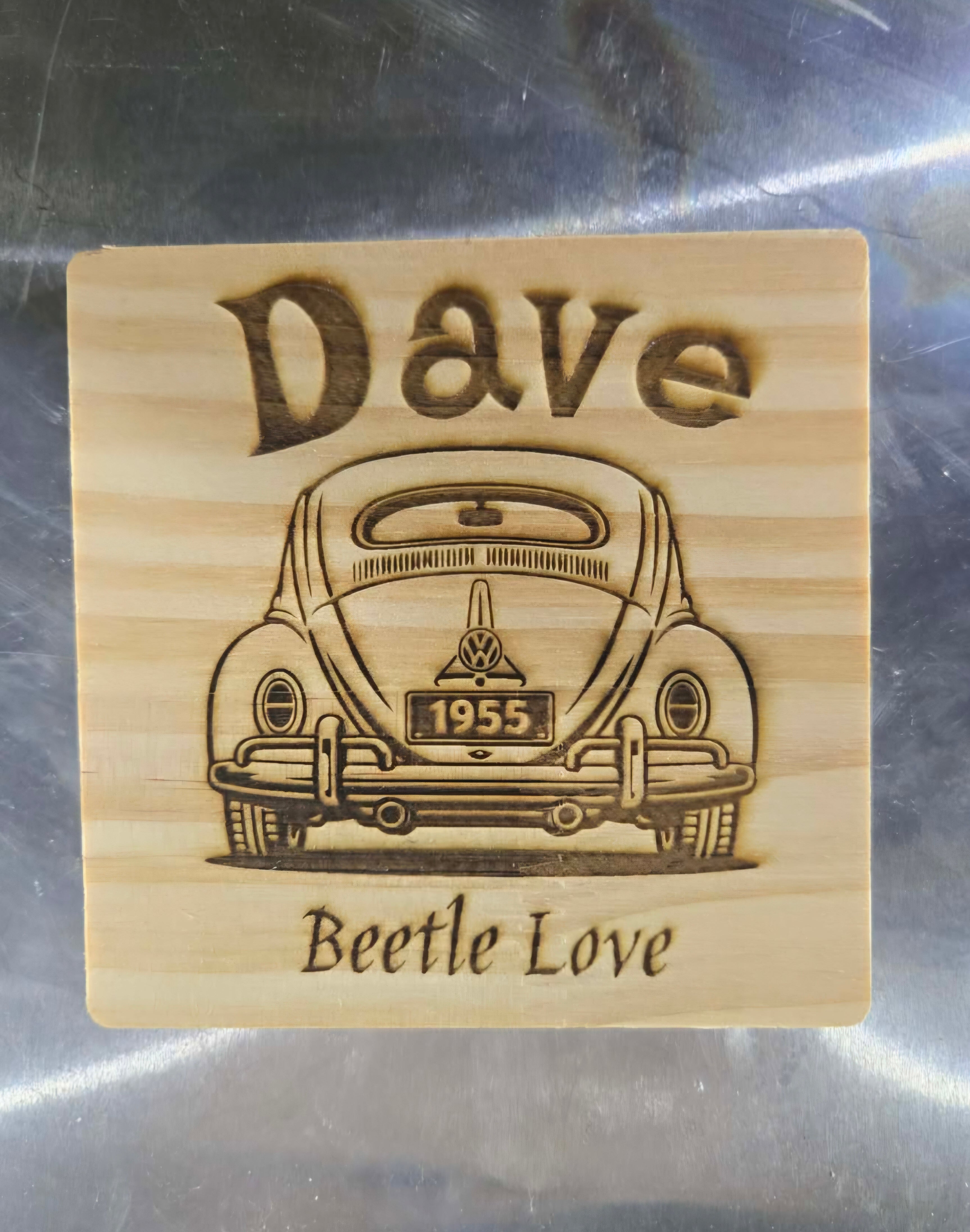Slate coasters, personalised or bogrolls!