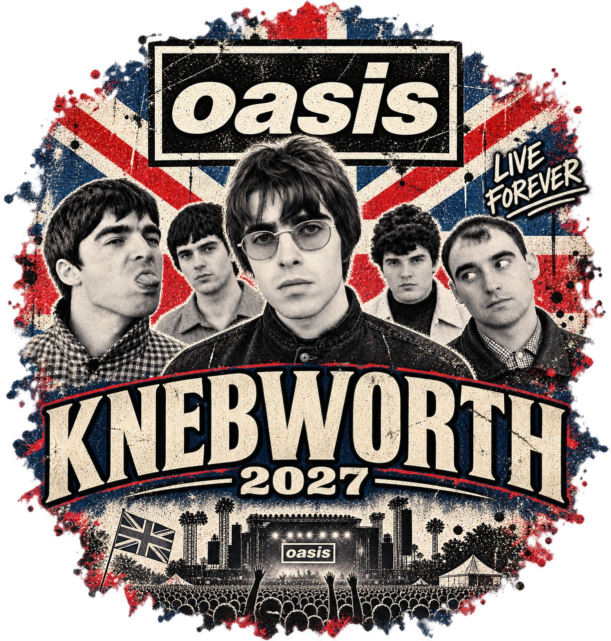 Oasis, as if u can't see for yoursens!
